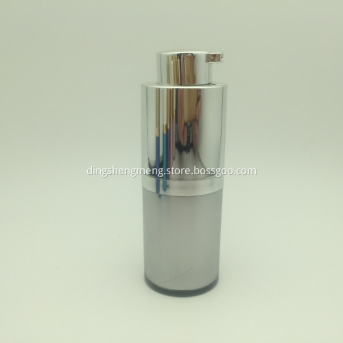 Flacon Pompe Airless Rond Rotatif 15 ml 30 ml 50 ml Couleur oder de Luxe